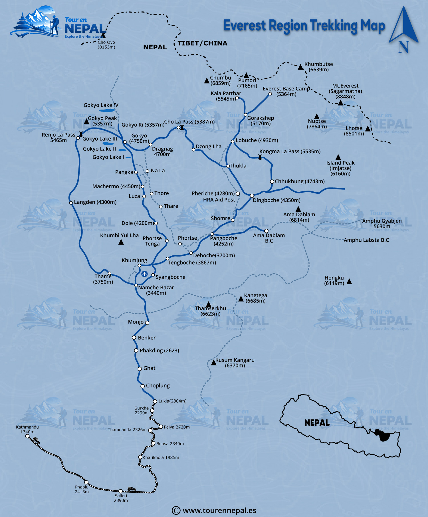 Tour Route Map
